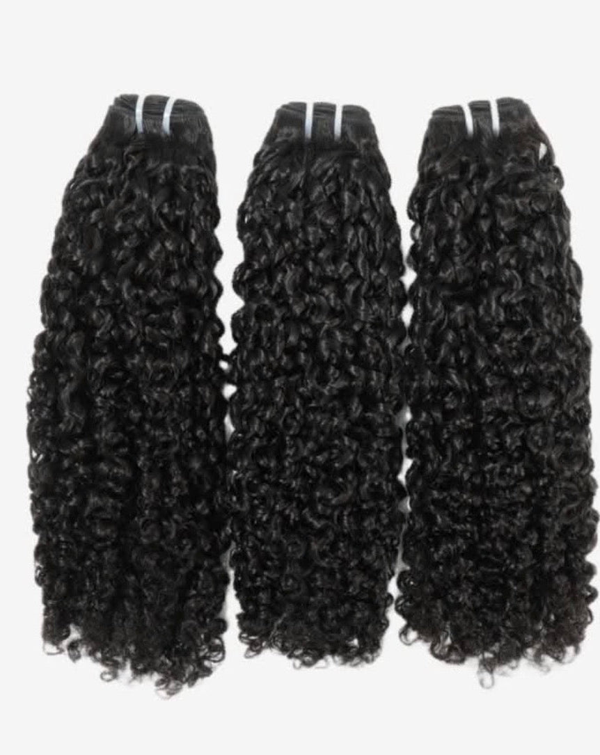 Raw Pixie Curly